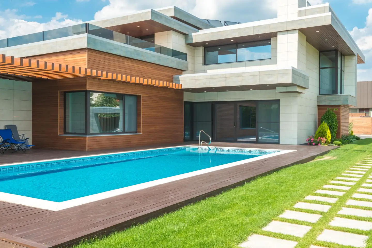 Swimming pool built in Bensville, NSW